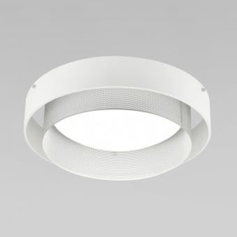 Потолочный светодиодный светильник Eurosvet Imperio 90286/1 белый/серебро Smart