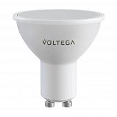 Лампа светодиодная диммируемая Voltega VG GU10 5,5W 3000-6500K матовая 2426