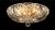 Потолочный светильник Crystal Lux Denis D400 gold