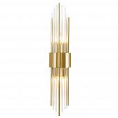 Настенный светильник Crystal Lux Atento AP2 Brass/Transparente