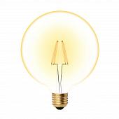 Лампа светодиодная (UL-00002358) E27 8W 2250K прозрачная LED-G125-8W/GOLDEN/E27 GLV21GO