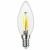 Лампа светодиодная филаментная REV С37 E14 7W DECO Premium нейтральный белый свет свеча 32487 4