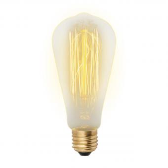 Лампа накаливания (UL-00000482) E27 60W груша золотистая IL-V-ST64-60/GOLDEN/E27 VW02