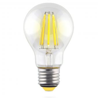 Лампа светодиодная филаментная E27 15W 4000К прозрачная VG10-A1E27cold15W-F 7103