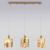 Подвесной светильник Eurosvet Scoppio 50101/3 перламутровое золото