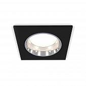 Комплект встраиваемого светильника Ambrella light Techno Spot XC6521003 SBK/PSL черный песок/серебро полированное (C6521, N6112)