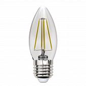 Лампа светодиодная филаментная (UL-00005901) Uniel E27 13W 3000K прозрачная LED-C35-13W/3000K/E27/CL PLS02WH