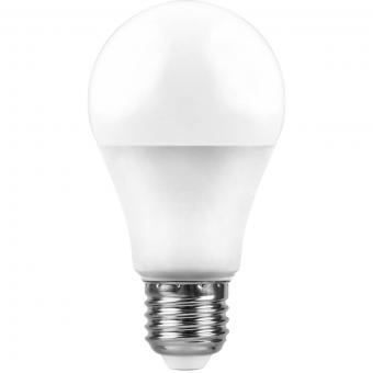 Лампа светодиодная Feron E27 12W 4000K Шар Матовая LB-93 25487