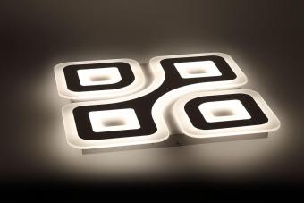 Потолочный светодиодный светильник ЭРА Geo с ДУ SPB-6 Geo 4 RC 75 Б0050919