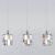 Подвесной светильник Eurosvet Scoppio 50101/3 хром