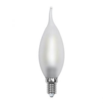 Лампа светодиодная (UL-00000306) E14 6W 3000K матовая LED-CW35-6W/WW/E14/FR PLS02WH