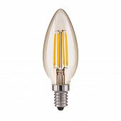 Лампа светодиодная филаментная Elektrostandard E14 9W 6500K прозрачная 4690389175220