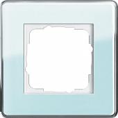 Рамка 1-постовая Gira Esprit салатовое стекло С 0211518