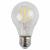 Лампа светодиодная филаментная ЭРА E27 5W 4000K прозрачная F-LED A60-5W-840-E27