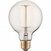 Лампа накаливания диммируемая E27 60W прозрачная 4690389082160