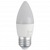 Лампа светодиодная ЭРА E27 8W 2700K матовая ECO LED B35-8W-827-E27