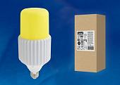 Лампа светодиодная сверхмощная (UL-00004079) E27 80W 6000K желтая LED-MP200-80W/6000K/E40/PH ALP06WH