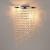 Настенный светильник Eurosvet 3102/2 хром/прозрачный хрусталь Strotskis