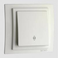 Выключатель Mono Electric Despina/ Larissa одноклавишный проходной белый 500-001925-109 Выключатель Mono Electric Despina/ Larissa одноклавишный проходной белый 500-001925-109