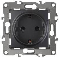 Розетка ЭРА 12 2P E Schuko со шторками 16A 250V 12-2102-05 Б0014691 Розетка ЭРА 12 2P E Schuko со шторками 16A 250V 12-2102-05 Б0014691