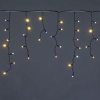 Cветодиодная гирлянда Sneha бахрома 230V теплый белый мерцающий A-057A WW/W FLASH