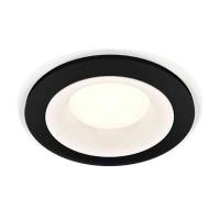 Комплект встраиваемого светильника Ambrella light Techno Spot XC7622001 SBK/SWH черный песок/белый песок (C7622, N7010)