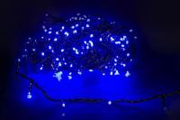 Cветодиодная гирлянда Sneha нить 230V синий/белый мерцающий A-047R BL/WT FLASH