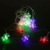 Cветодиодная гирлянда Sneha Снежинка 230V разноцветная статичный A-472