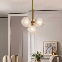 Подвесной светильник Imperium Loft Raffin 4 Transparent Gold 255229-26