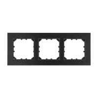 Рамка LK Studio 3-постовая из натурального темного дерева (венге) LK60 864345-1
