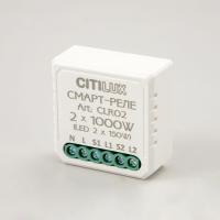Смарт-реле Citilux 2-х канальное CLR02 Smart Relay Смарт-реле Citilux 2-х канальное CLR02 Smart Relay
