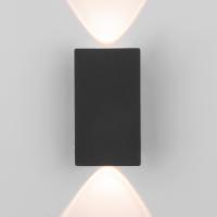 Уличный настенный светодиодный светильник Elektrostandard Mini Light 35154/D черный a060883