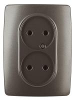Розетка ЭРА 12 2x2P 16A 250V 12-2107-13 Б0031245 Розетка ЭРА 12 2x2P 16A 250V 12-2107-13 Б0031245
