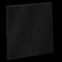 Клавиши для выключателя/переключателя двухклавишного S70 (графит) Voltum VLS000307