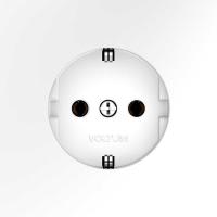 Розетка встраиваемая Voltum S70 с заземлением 16А, (белый матовый) VLS040102