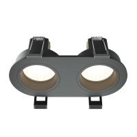 Встраиваемый светильник Maytoni Technical DL126-02-GU10-B