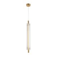 Подвесной светодиодный светильник Indigo Vitreo 11067/B/1P Brass V000175L