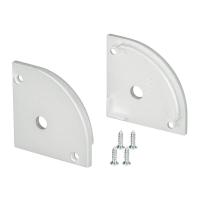 Набор заглушек Arlight SL-Kant-H30 Round с отверстием 024479 Набор заглушек Arlight SL-Kant-H30 Round с отверстием 024479