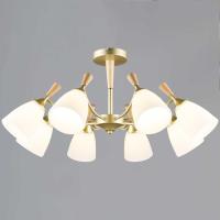 Люстра Reluce 38960-0.3-08 GD+WOOD