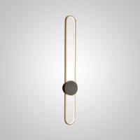 Настенный светильник Imperium Loft Heidy L H90 Brass Black 230862-23