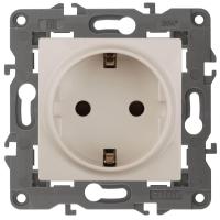 Розетка ЭРА Elegance 2P E Schuko со шторками 16A 250V 14-2102-02 Б0034273 Розетка ЭРА Elegance 2P E Schuko со шторками 16A 250V 14-2102-02 Б0034273