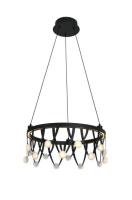 Люстра подвесная Alfa Light F3924-82 BLACK 47W Φ45*H15 0