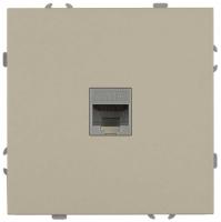 Розетка ЭРА Galaxy 15-3107-04 информационная RJ45 IP20 шампань Б0070741