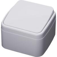 Выключатель 1-клавишный Stekker, PSW10-41-20, открытой установки, 250В, 10А, IP20 Basic, белый 39031