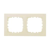 Рамка 2-постовая LK Studio (бежевый матовый) LK80 FLAT, 844202-1