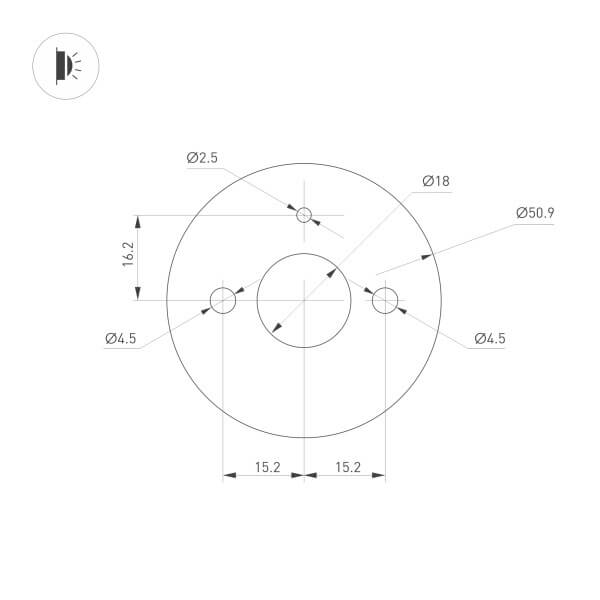 Светильник Arlight SP-VINCI-S600x55-7W Day4000 (BK, 110 deg, 230V) (arlight, IP20 Металл, 3 года) 034170