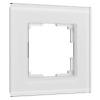Рамка Werkel Senso на 1 пост белый стекло soft-touch W0013101 4690389200304