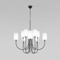 Подвесная люстра Eurosvet Abbey 60164/10 черный Smart