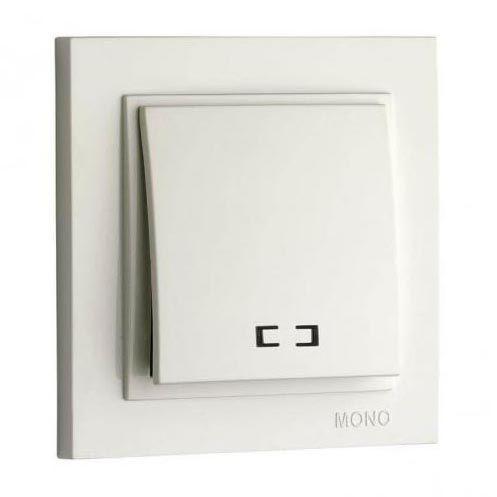 Выключатель Mono Electric Despina одноклавишный с подсветкой жемчуг 102-252525-101 Выключатель Mono Electric Despina одноклавишный с подсветкой жемчуг 102-252525-101