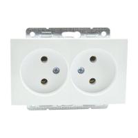 Розетка 2К двойная Mono Electric Despina/ Larissa 16A 250V винтовое подключение слоновая кость 500-000105-121 Розетка 2К двойная Mono Electric Despina/ Larissa 16A 250V винтовое подключение слоновая кость 500-000105-121